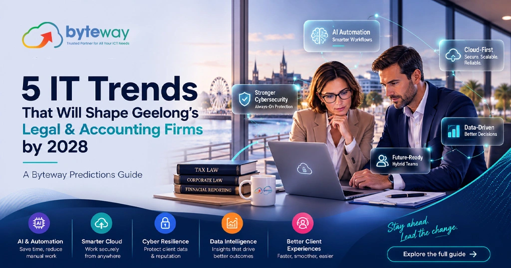 5 IT Trends That Will Shape GeelongΓÇÖs Legal & Accounting Firms by 2028 A Byteway Predictions Guide