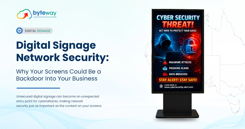 Digital Signage Network Security Why Your Screens Could Be a Backdoor Into Your Business
