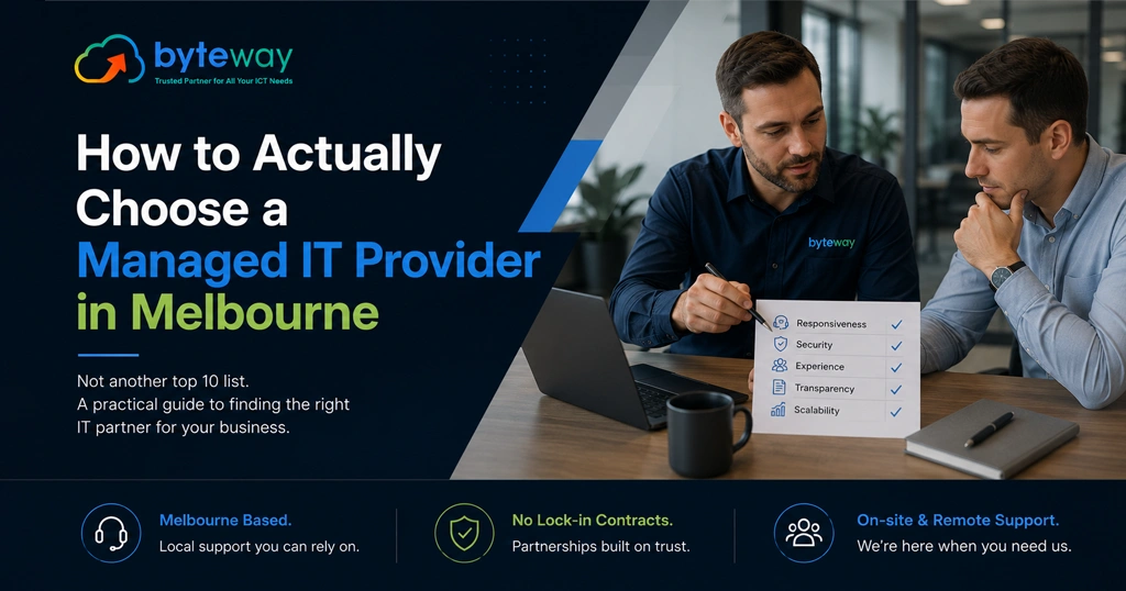 How to Actually Choose a Managed IT Provider in Melbourne