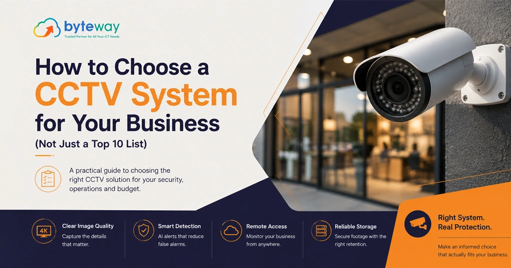 How to Choose a CCTV System for Your Business (Not Just a Top 10 List)