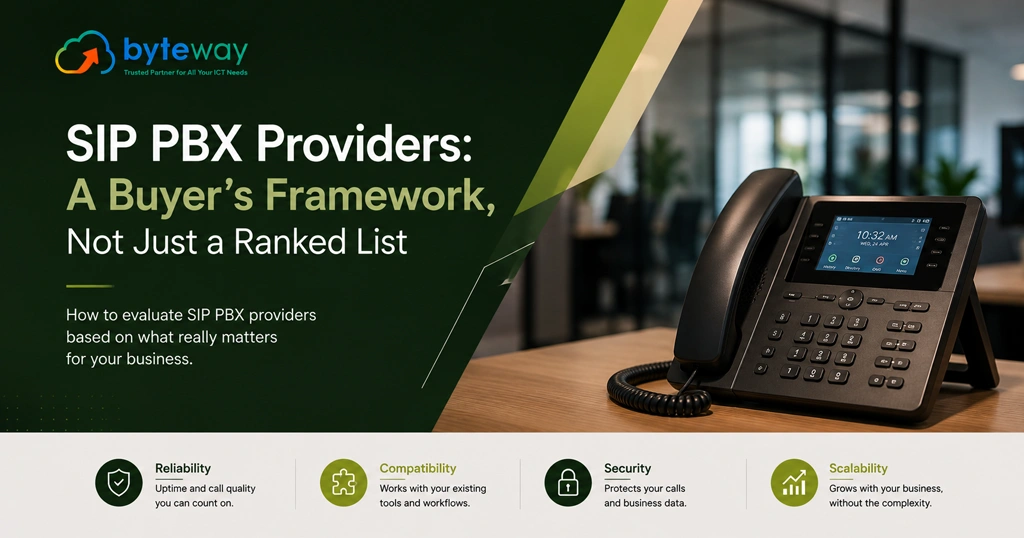 SIP PBX Providers A Buyers Framework