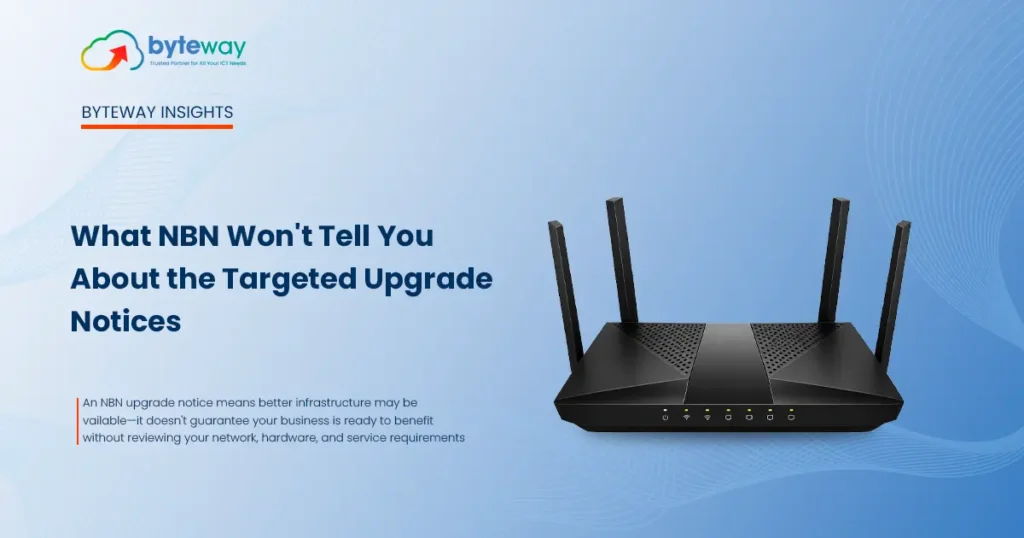 What NBN Wont Tell You About the Targeted Upgrade Notices