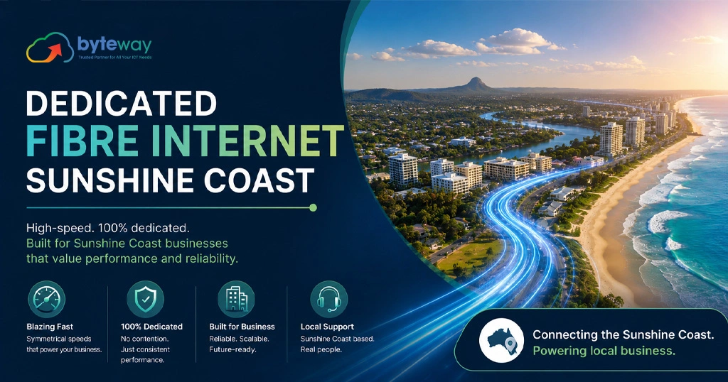 dedicated fibre internet sunshine coast