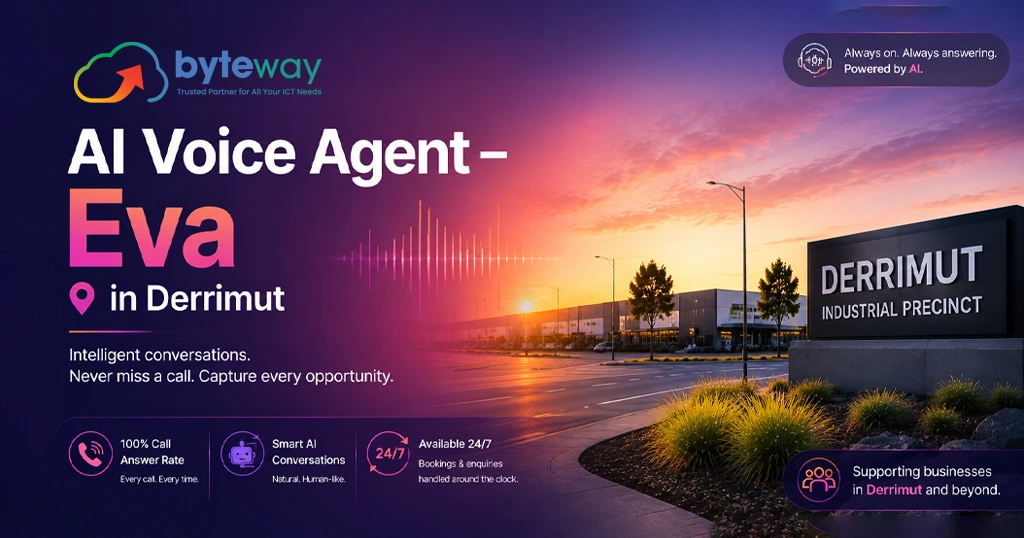 Byteway AI Voice Agent – Eva – in Derrimut