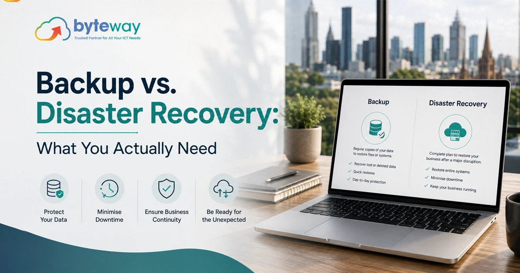 Backup vs Disaster Recovery Australia