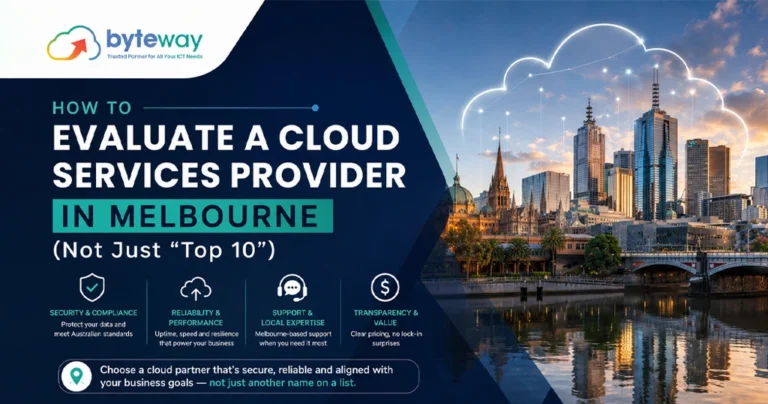 Evaluate a Cloud Services Provider in Melbourne
