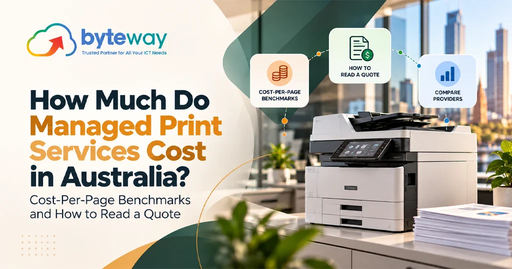 byteway managed print services cost australia