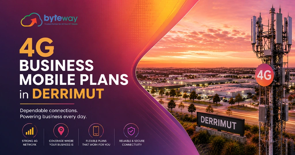 Byteway 4G Business Mobile Plans in Derrimut